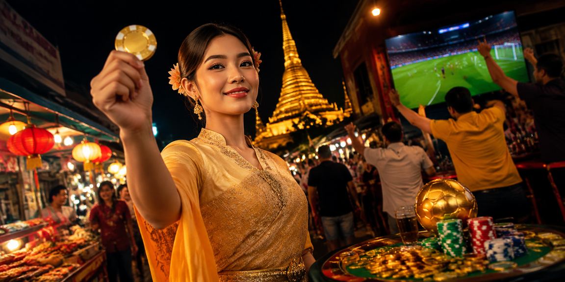 ရန်ကုန်မြို Chinatown ဘောလုံးလောင်းကစား ညဈေးပုံ